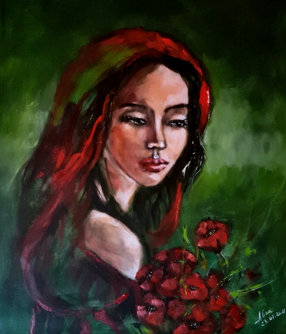 ArteDiAlina.com painting: Love is a battlefield